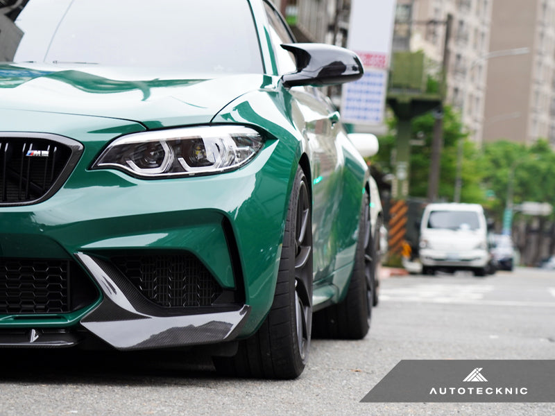 AutoTecknic Dry Carbon Performante Aero Splitters - F87 M2 Competition-Exterior-Silicon Valley Bimmer