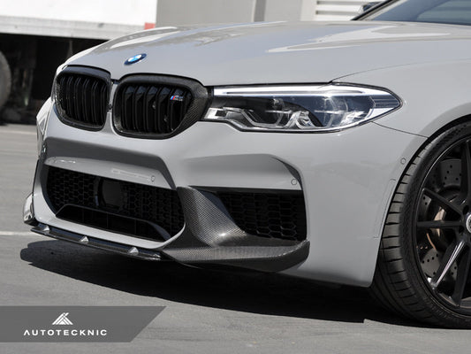 AutoTecknic Dry Carbon Performante Aero Splitters - F90 M5 | F90 M5 Competition Pre-LCI-Exterior-Silicon Valley Bimmer