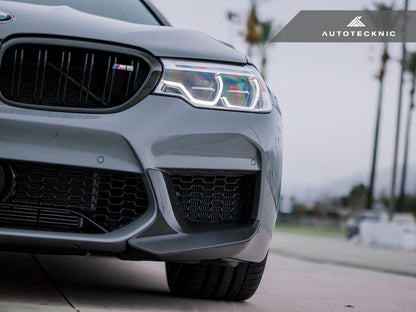 AutoTecknic Dry Carbon Performante Aero Splitters - F90 M5 | F90 M5 Competition Pre-LCI-Exterior-Silicon Valley Bimmer