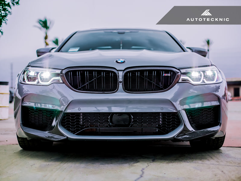 AutoTecknic Dry Carbon Performante Aero Splitters - F90 M5 | F90 M5 Competition Pre-LCI-Exterior-Silicon Valley Bimmer