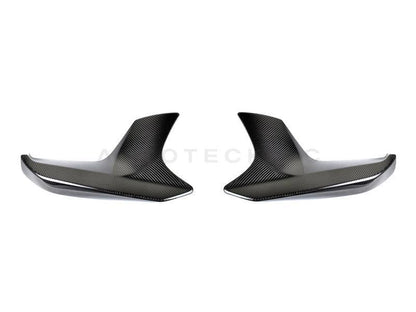 AutoTecknic Dry Carbon Performante Aero Splitters - F90 M5 | F90 M5 Competition Pre-LCI-Exterior-Silicon Valley Bimmer