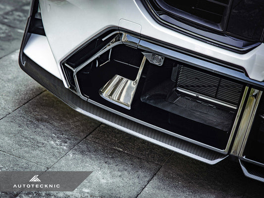 AutoTecknic Dry Carbon Performante Front Lip Set - G90/ G99 M5-Exterior-Silicon Valley Bimmer