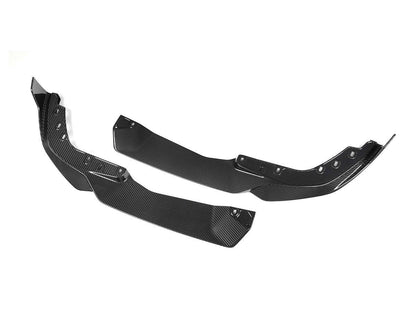 AutoTecknic Dry Carbon Performante Front Splitter Set - G20 3-Series M-Sport LCI-Exterior-Silicon Valley Bimmer