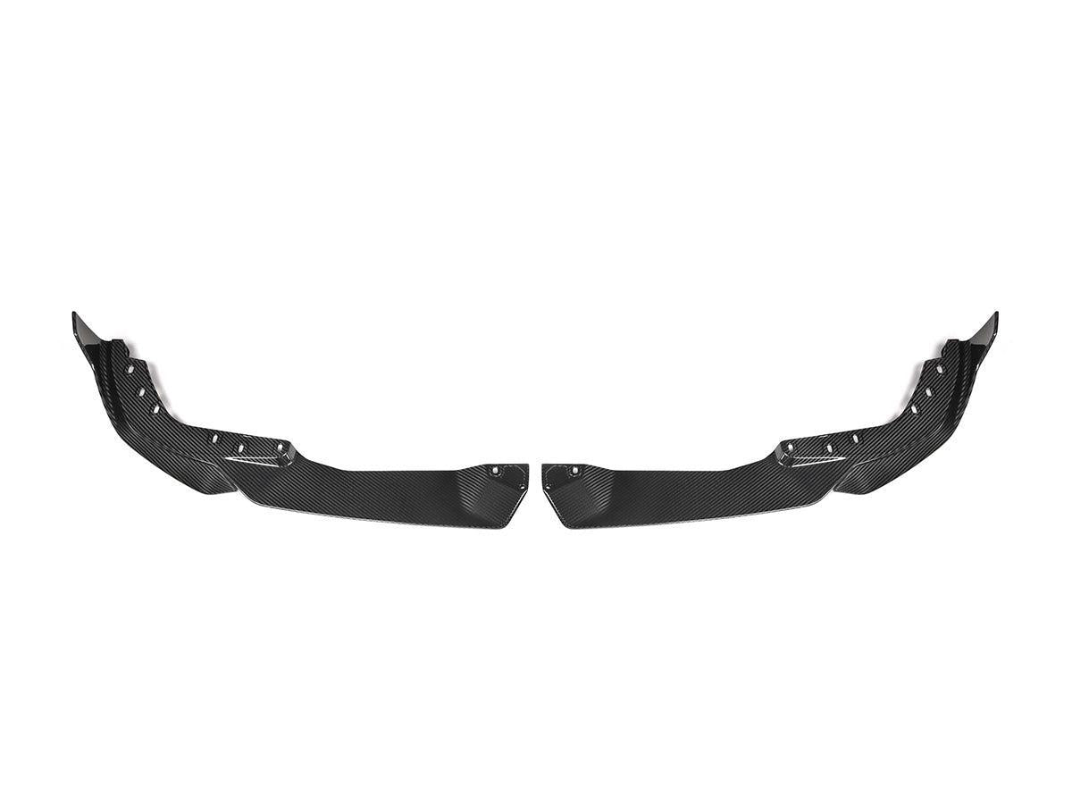 AutoTecknic Dry Carbon Performante Front Splitter Set - G20 3-Series M-Sport LCI-Exterior-Silicon Valley Bimmer