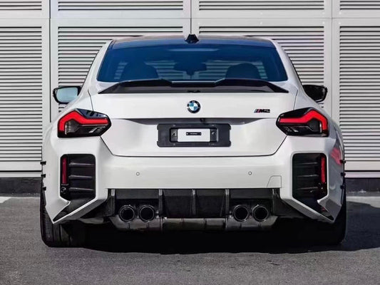 AutoTecknic Dry Carbon Performante Rear Diffuser - G87 M2-Exterior-Silicon Valley Bimmer