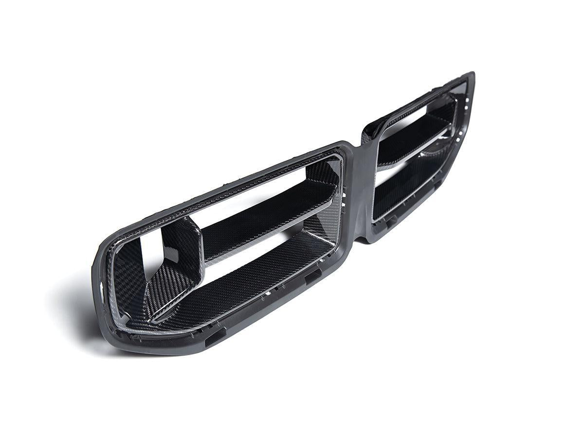 AutoTecknic Dry Carbon Podium Front Grille - G87 M2-Exterior-Silicon Valley Bimmer