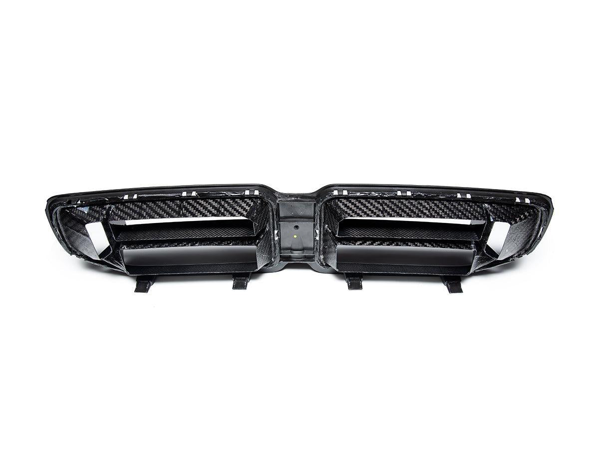 AutoTecknic Dry Carbon Podium Front Grille - G87 M2-Exterior-Silicon Valley Bimmer