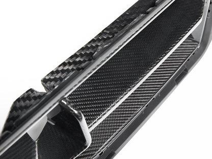 AutoTecknic Dry Carbon Podium Front Grille - G87 M2-Exterior-Silicon Valley Bimmer