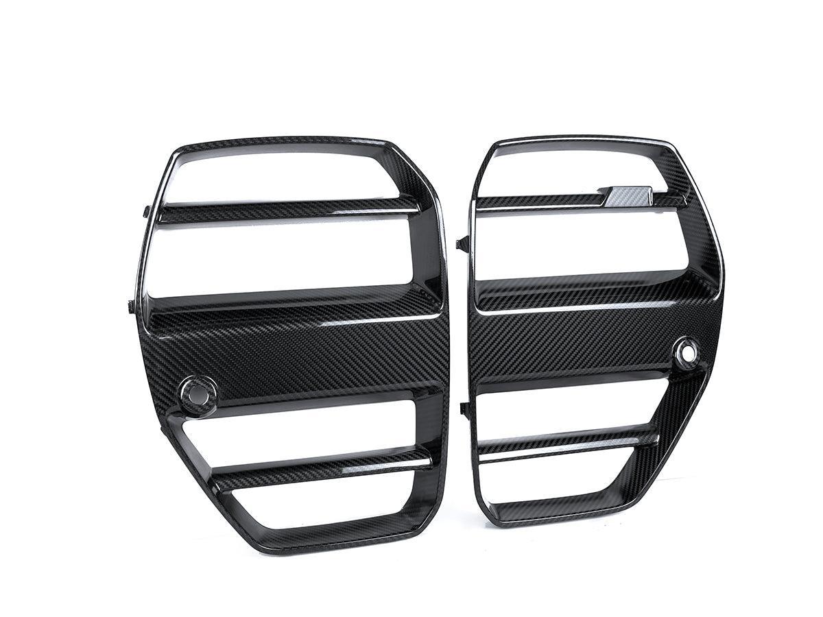AutoTecknic Dry Carbon Podium V1 Front Grille Set - G80 M3 | G82/ G83 M4