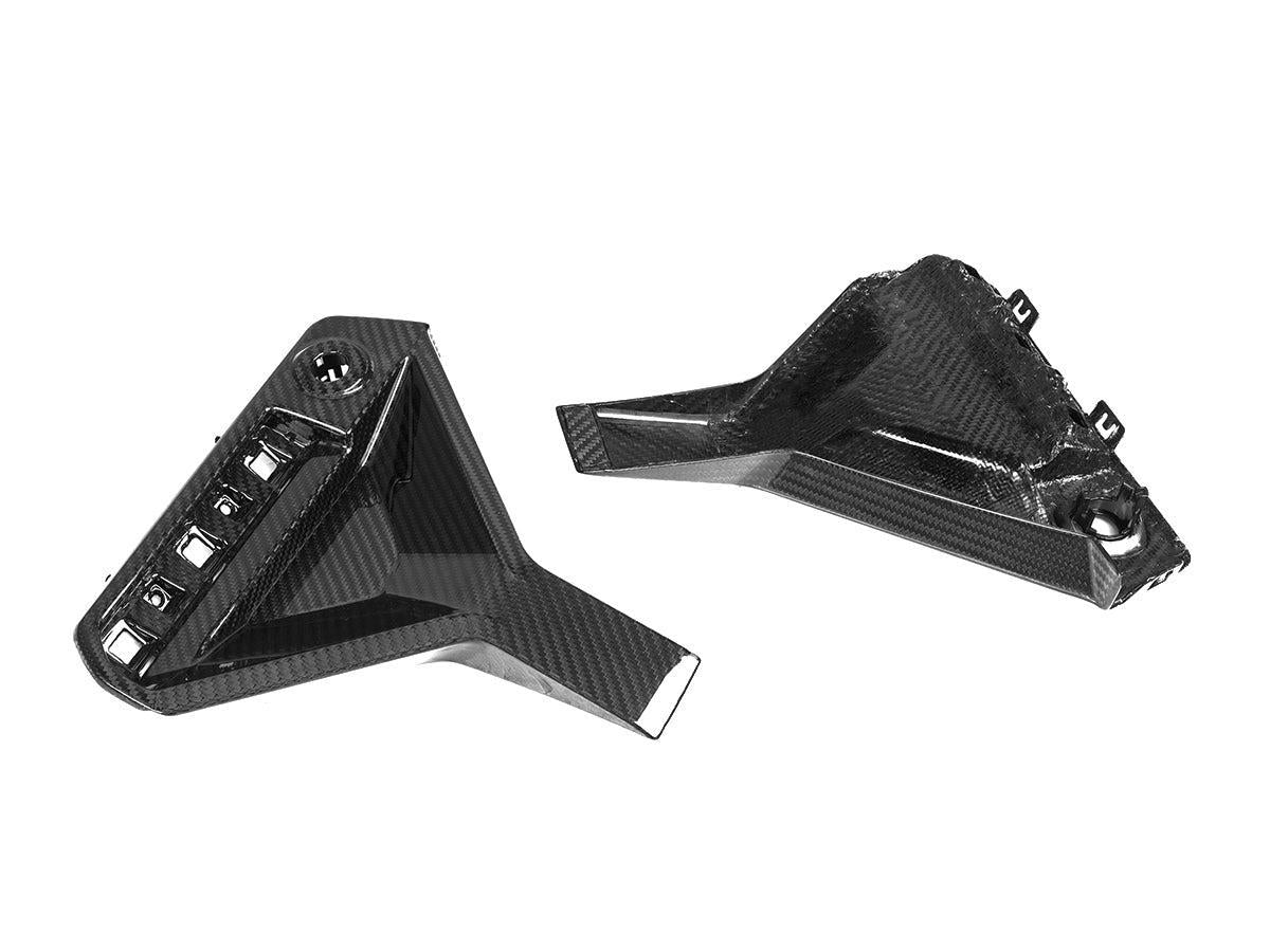 AutoTecknic Dry Carbon Rear Bumper Reflector Trim Set - G87 M2-Exterior-Silicon Valley Bimmer