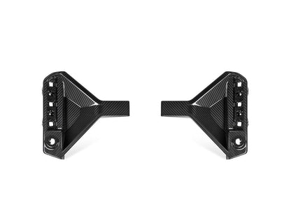 AutoTecknic Dry Carbon Rear Bumper Reflector Trim Set - G87 M2-Exterior-Silicon Valley Bimmer
