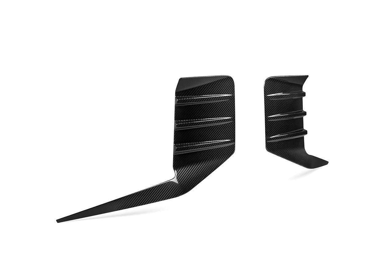 AutoTecknic Dry Carbon Rear Bumper Trim Set - G87 M2-Exterior-Silicon Valley Bimmer