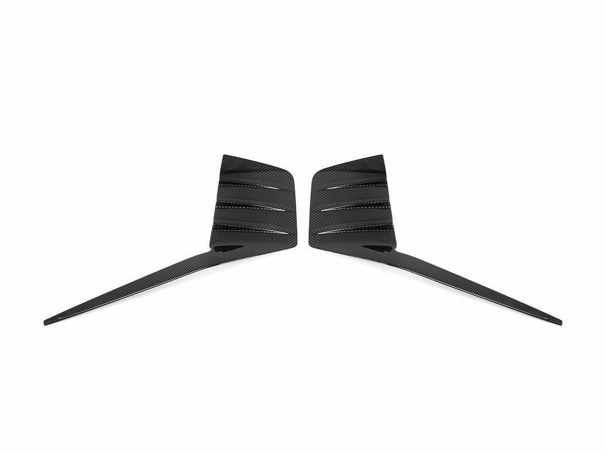 AutoTecknic Dry Carbon Rear Bumper Trim Set - G87 M2-Exterior-Silicon Valley Bimmer