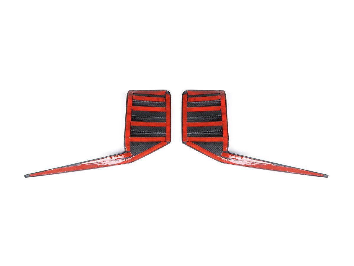 AutoTecknic Dry Carbon Rear Bumper Trim Set - G87 M2-Exterior-Silicon Valley Bimmer