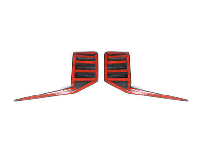 AutoTecknic Dry Carbon Rear Bumper Trim Set - G87 M2-Exterior-Silicon Valley Bimmer