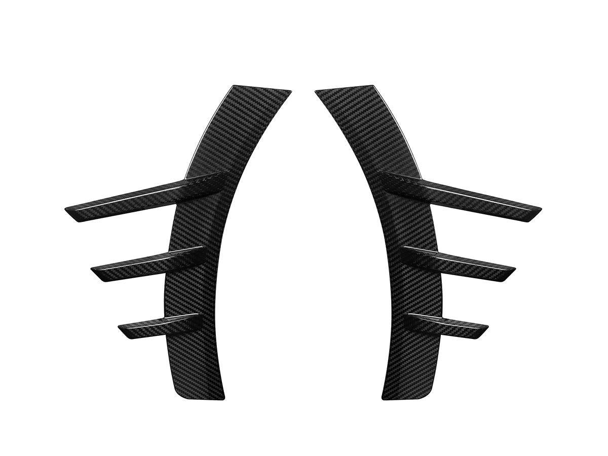 AutoTecknic Dry Carbon Rear Fender Arch Trim Set - G87 M2-Exterior-Silicon Valley Bimmer