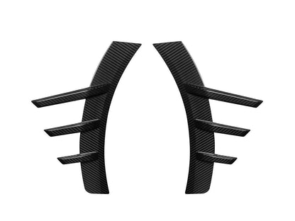AutoTecknic Dry Carbon Rear Fender Arch Trim Set - G87 M2-Exterior-Silicon Valley Bimmer