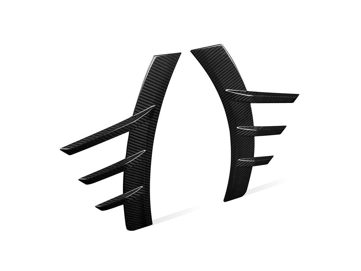 AutoTecknic Dry Carbon Rear Fender Arch Trim Set - G87 M2-Exterior-Silicon Valley Bimmer