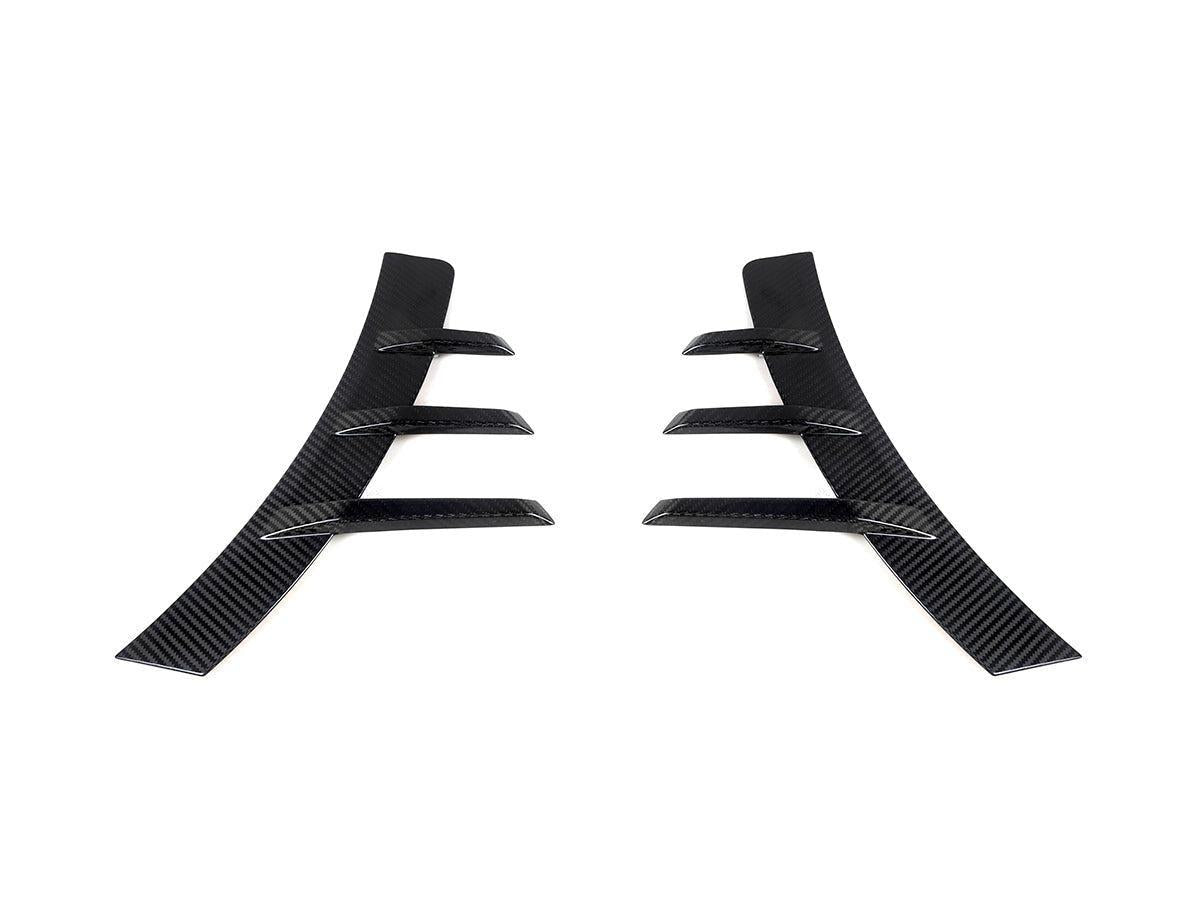 AutoTecknic Dry Carbon Rear Fender Arch Trim Set - G87 M2-Exterior-Silicon Valley Bimmer