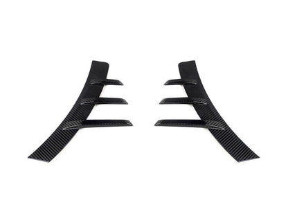 AutoTecknic Dry Carbon Rear Fender Arch Trim Set - G87 M2-Exterior-Silicon Valley Bimmer