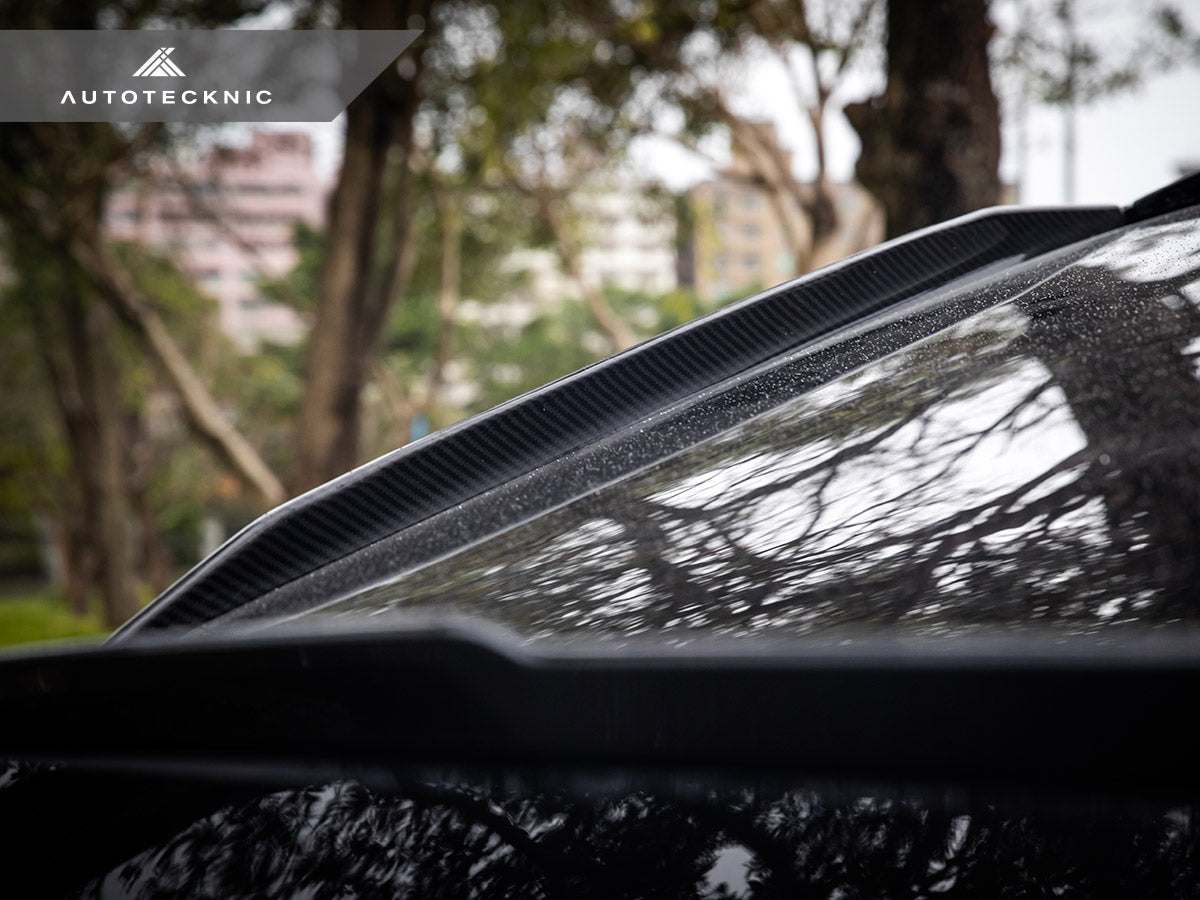 AutoTecknic Dry Carbon Rear Fin Set - F96 X6M | G06 X6-Exterior-Silicon Valley Bimmer