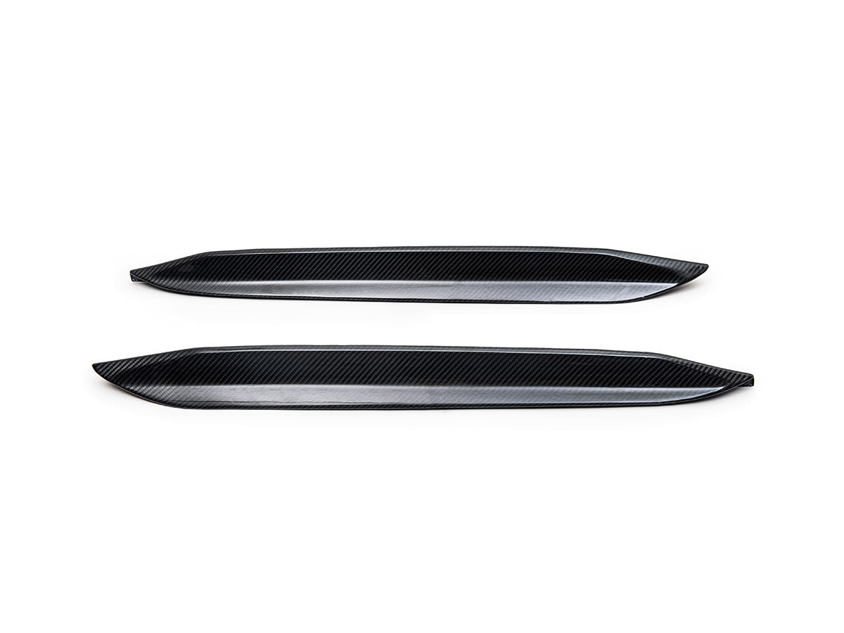 AutoTecknic Dry Carbon Rear Fin Set - F96 X6M | G06 X6-Exterior-Silicon Valley Bimmer