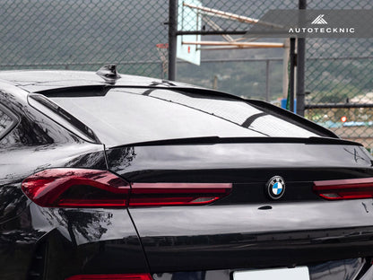 AutoTecknic Dry Carbon Rear Fin Set - F96 X6M | G06 X6-Exterior-Silicon Valley Bimmer