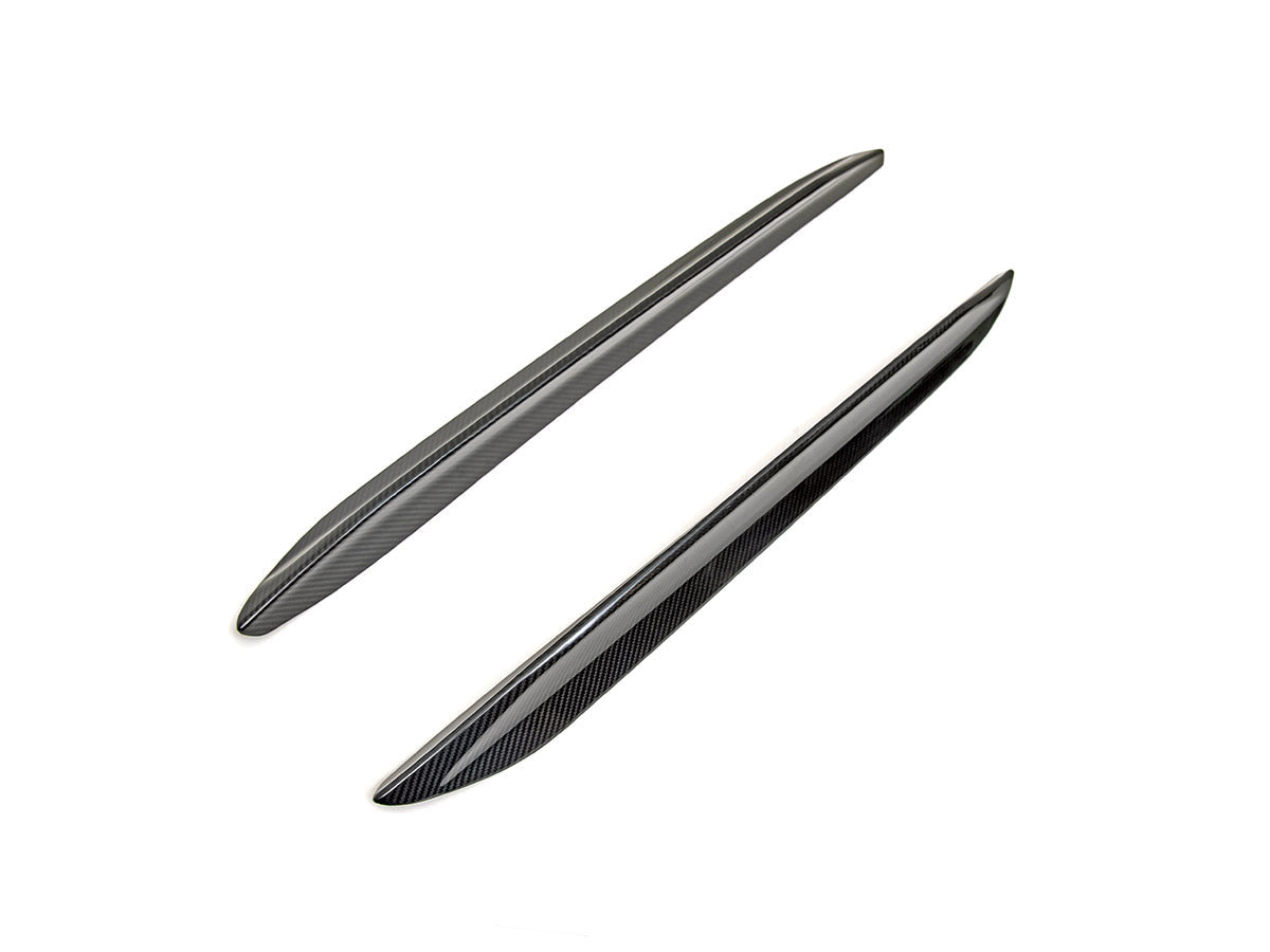AutoTecknic Dry Carbon Rear Fin Set - F96 X6M | G06 X6-Exterior-Silicon Valley Bimmer