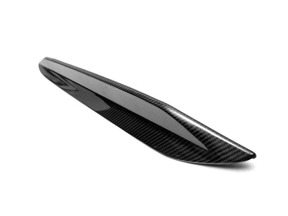 AutoTecknic Dry Carbon Rear Fin Set - F96 X6M | G06 X6-Exterior-Silicon Valley Bimmer