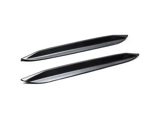AutoTecknic Dry Carbon Rear Fin Set - F96 X6M | G06 X6-Exterior-Silicon Valley Bimmer