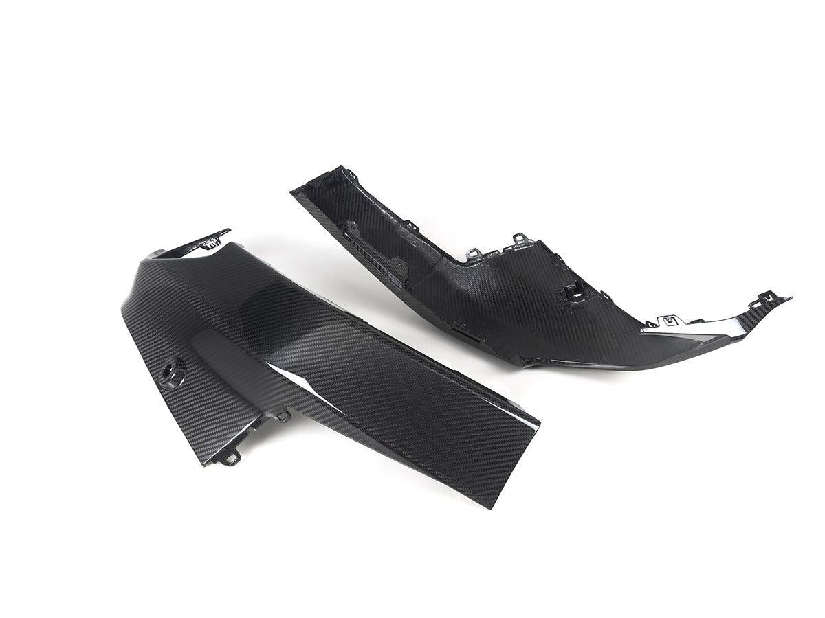AutoTecknic Dry Carbon Rear Side Diffuser Set - G42 2-Series-Exterior-Silicon Valley Bimmer