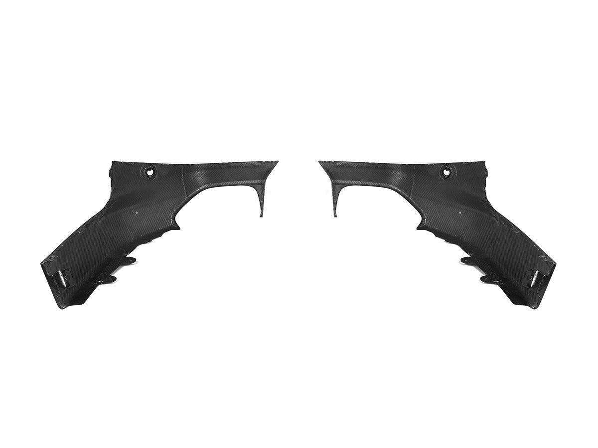 AutoTecknic Dry Carbon Rear Side Diffuser Set - G42 2-Series-Exterior-Silicon Valley Bimmer