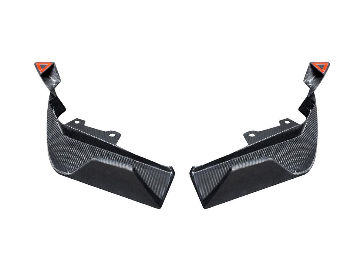 AutoTecknic Dry Carbon Rear Splitter Set - G87 M2-Exterior-Silicon Valley Bimmer