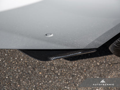 AutoTecknic Dry Carbon Rear Splitter Set - G87 M2-Exterior-Silicon Valley Bimmer
