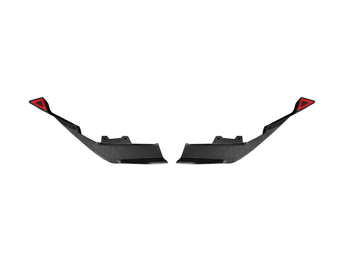 AutoTecknic Dry Carbon Rear Splitter Set - G87 M2-Exterior-Silicon Valley Bimmer
