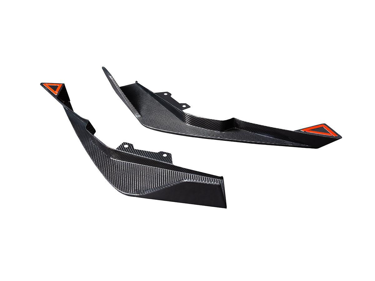 AutoTecknic Dry Carbon Rear Splitter Set - G87 M2-Exterior-Silicon Valley Bimmer