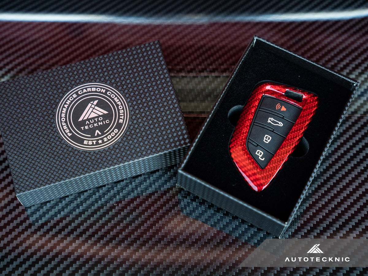 AutoTecknic Dry Carbon Remote Key Case - A90/ A91 Supra 2020-Up-Lifestyle-Silicon Valley Bimmer