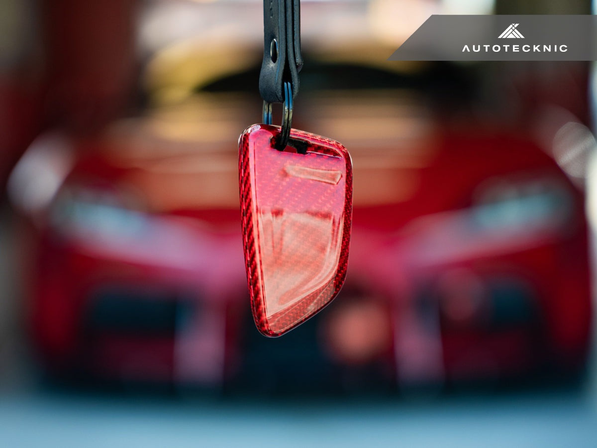 AutoTecknic Dry Carbon Remote Key Case - A90/ A91 Supra 2020-Up-Lifestyle-Silicon Valley Bimmer