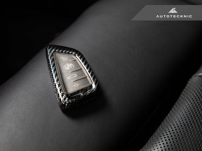 AutoTecknic Dry Carbon Remote Key Case - F90 M5 | G30 5-Series | G32 6-Series GT-Lifestyle-Silicon Valley Bimmer
