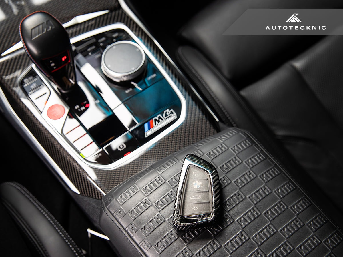 AutoTecknic Dry Carbon Remote Key Case - G80 M3 | G82/ G83 M4-Lifestyle-Silicon Valley Bimmer