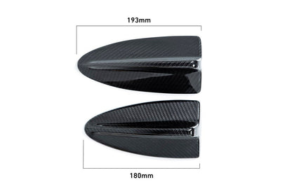 AutoTecknic Dry Carbon Roof Antenna Cover - E82 1-Series | E90 3-Series Sedan | E92 3-Series Coupe Including M3-Exterior-Silicon Valley Bimmer