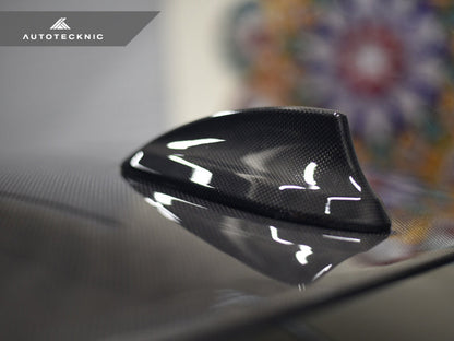 AutoTecknic Dry Carbon Roof Antenna Cover - F22 2-Series | F30 3-Series | F32 4-Series | F87 M2 | F80 M3 | F82 M4-Exterior-Silicon Valley Bimmer