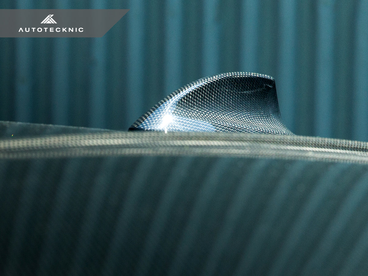 AutoTecknic Dry Carbon Roof Antenna Cover - G80 M3 Pre-LCI