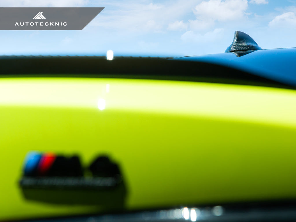 AutoTecknic Dry Carbon Roof Antenna Cover - G80 M3 Pre-LCI-Exterior-Silicon Valley Bimmer