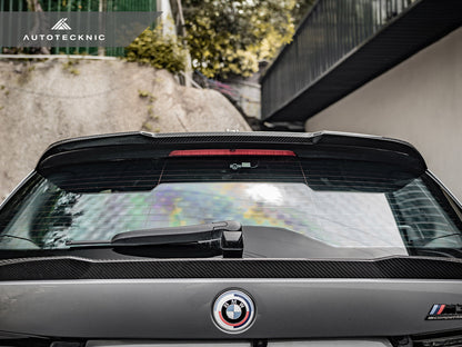 AutoTecknic Dry Carbon Roof Spoiler Add-On - G81 M3-Exterior-Silicon Valley Bimmer