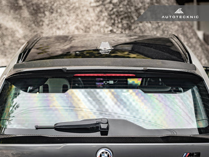 AutoTecknic Dry Carbon Roof Spoiler Add-On - G81 M3-Exterior-Silicon Valley Bimmer
