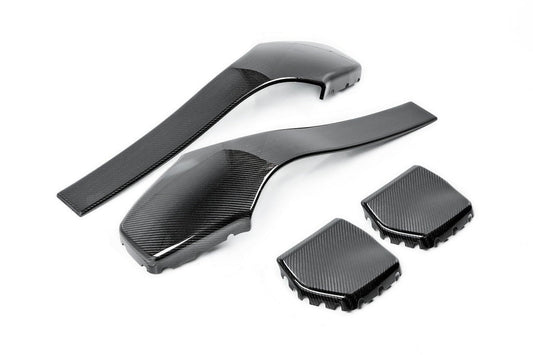 AutoTecknic Dry Carbon Seat Back Cover - F87 M2 Competition | F80 M3 | F82 M4-Interior-Silicon Valley Bimmer