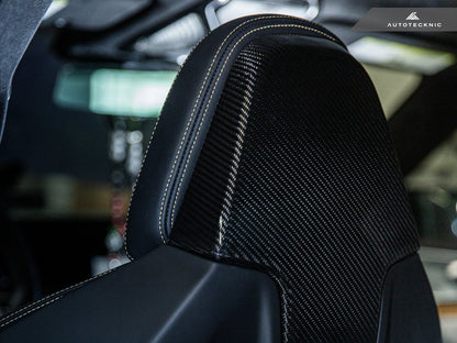AutoTecknic Dry Carbon Seat Back Cover Set - G42 M240I-Interior-Silicon Valley Bimmer