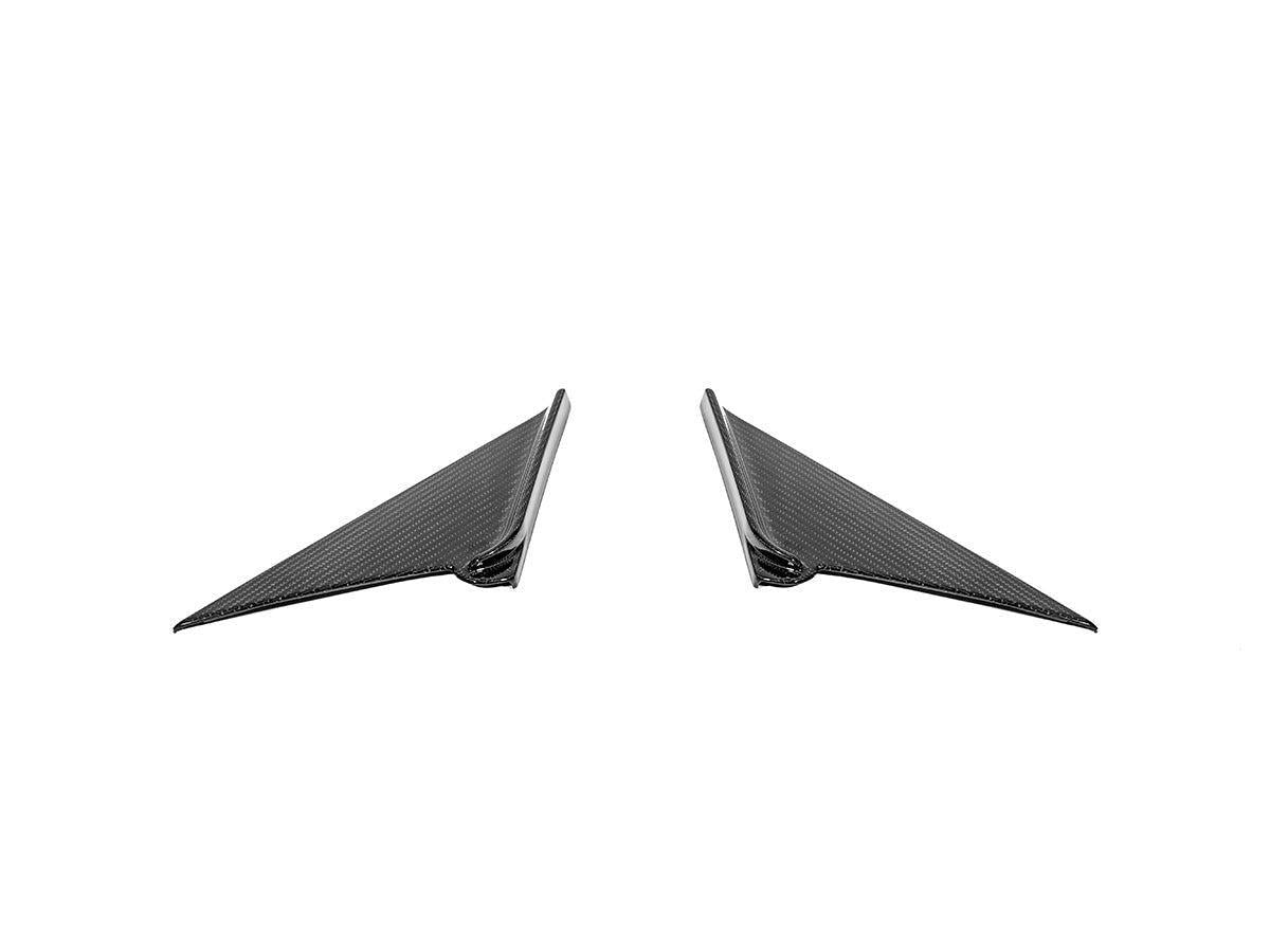 AutoTecknic Dry Carbon Side Mirror Wind Deflector Set - BMW G90/ G99 M5-Exterior Trim-Silicon Valley Bimmer