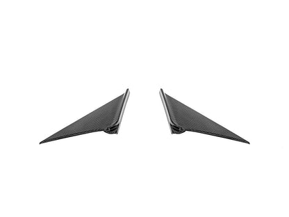 AutoTecknic Dry Carbon Side Mirror Wind Deflector Set - BMW G90/ G99 M5-Exterior Trim-Silicon Valley Bimmer